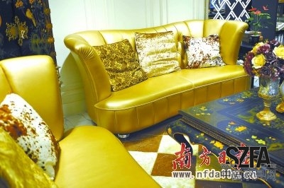 &ldquo;土豪金&rdquo;席卷家具賣場(chǎng)