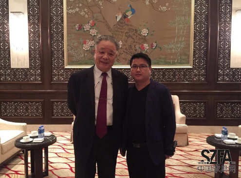 保育鈞、姚景源親切接見中國家具品牌節(jié)秘書長(zhǎng)