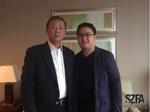 保育鈞、姚景源親切接見中國家具品牌節(jié)秘書長(zhǎng)