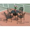 酒店戶外實木家具系列，陽臺休閑套椅