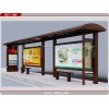 精致新型仿古候車亭批發(fā)，不銹鋼閱報欄