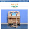 松堡王國 北歐松木學(xué)習(xí)桌 青少年兒童環(huán)保家具兒童房