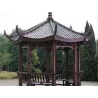 買(mǎi)好用的防腐木涼亭優(yōu)選沈陽(yáng)鑫山林木制品經(jīng)銷處，伊春防腐木涼亭廠家