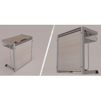 學(xué)生課桌椅推薦用貝德思科牌子，安全放心，一桌兩用