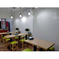 餐飲桌椅，茶餐廳桌椅，飯店快餐桌椅定做批發(fā)工廠
