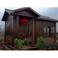 防腐木木屋，仿古木房子，門樓牌樓花窗，可來圖定做