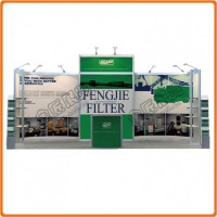 上海進(jìn)出口博覽會展臺設(shè)計搭建，循環(huán)使用環(huán)保展臺