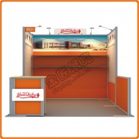 小展位參展方案，標準展位布展