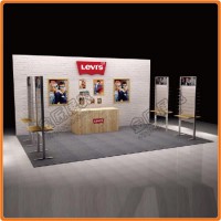 出國展覽展會布展展架，輕便重復(fù)使用背景架，折疊式背景板